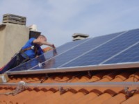 Instalación solar fotovoltaica Electr&oacutenica Baza