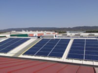 Instalaci�n solar fotovoltaica Yedeco