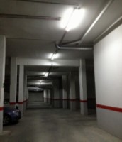 Parking Al-Andalus en Baza sustituci�n de luminarias por tubo parking con sensor de sonido de 20W, reducci�n del consumo energetico del 65%