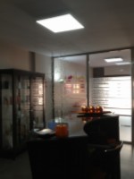 Clinica Medico Est�tica en Plaza Al-Andalus (Bloque 1-1A) Baza, Sustituci�n de luminaria techo por bandeja LED 60x60 40W FRIO, reduccion del consumo electrico un  65%